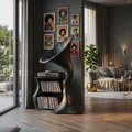 Handcrafted Record Player Stand For Livingroom Decor